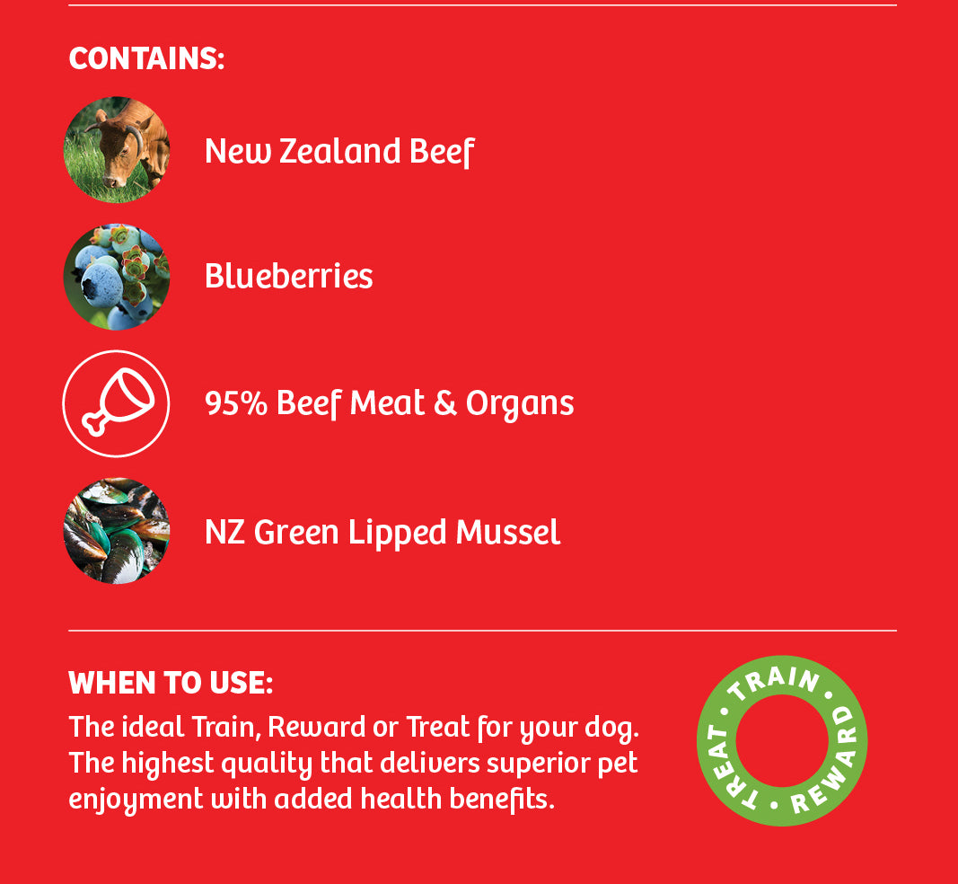 Boost+ New Zealand Beef and Blueberry Soft Jerky