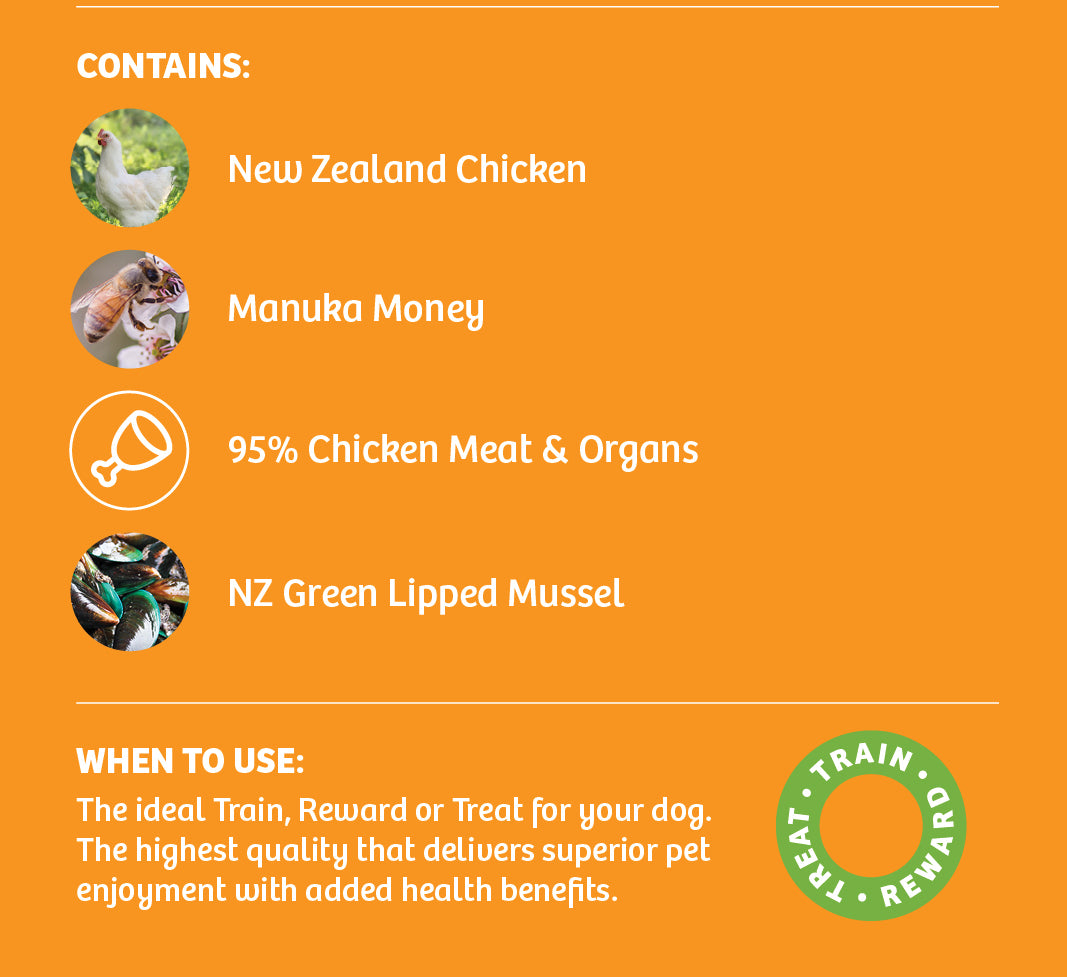 Boost+ New Zealand Chicken and Manuka Honey Soft Jerky