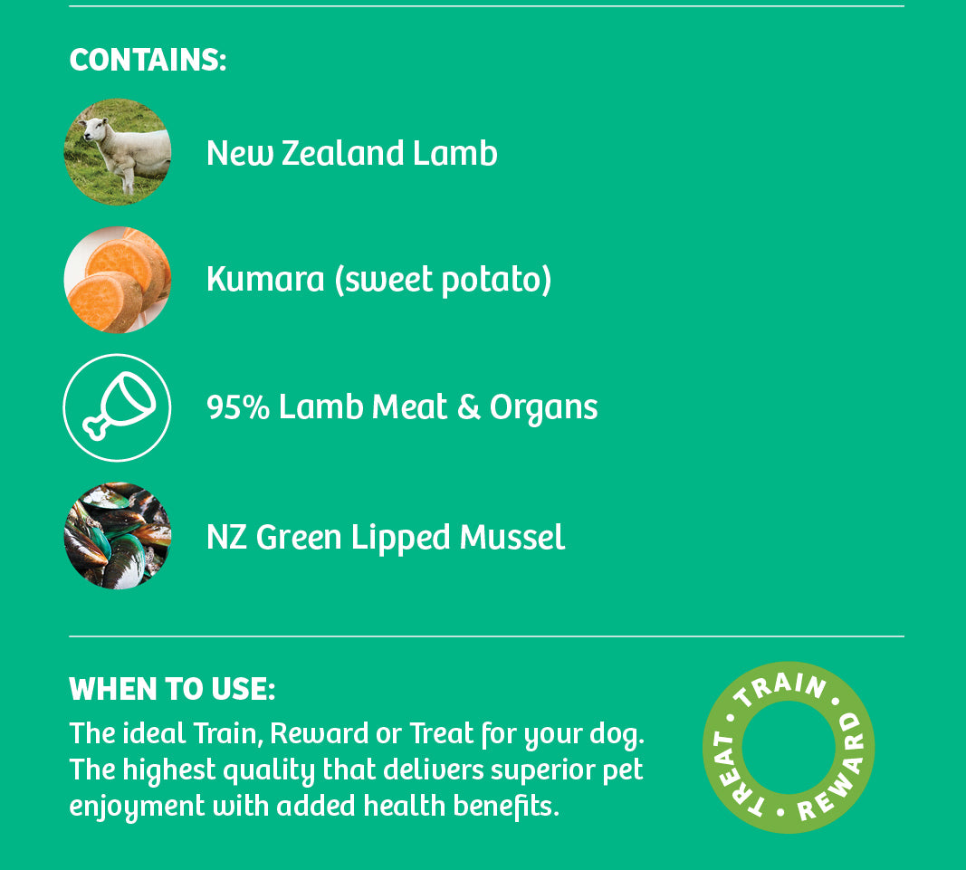 Boost+ New Zealand Lamb and Sweet Potato Soft Jerky