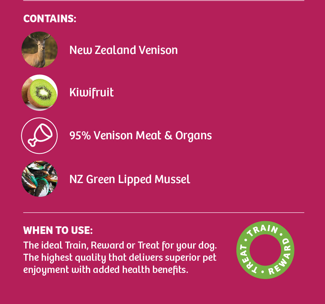 Boost+ New Zealand Venison and Kiwifruit Soft Jerky