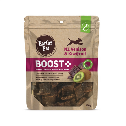 Boost+ New Zealand Venison and Kiwifruit Soft Jerky