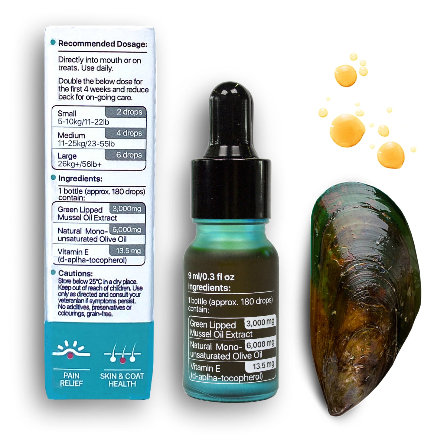 Green-Lipped Mussel Oil for Dogs